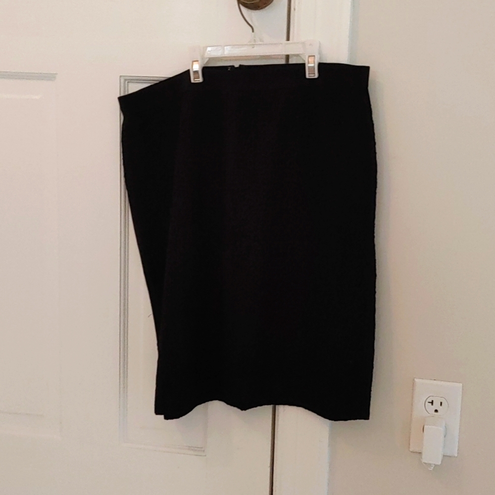 Ann Taylor Black Dress Skirt